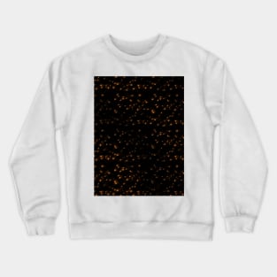 Golden stars in the dark sky Crewneck Sweatshirt